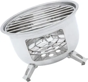 GALPADA Outdoor Stoves for Cooking Bbq Grill Mini Portable Round Camping Grill
