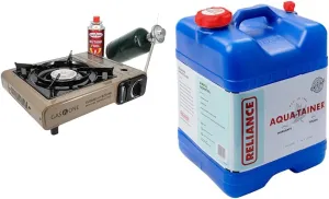Gas One GS-3400P Propane or Butane Stove Dual Fuel Stove Portable Camping Stove - Patent Pending - with Carrying Case Great for Emergency Preparedness Kit