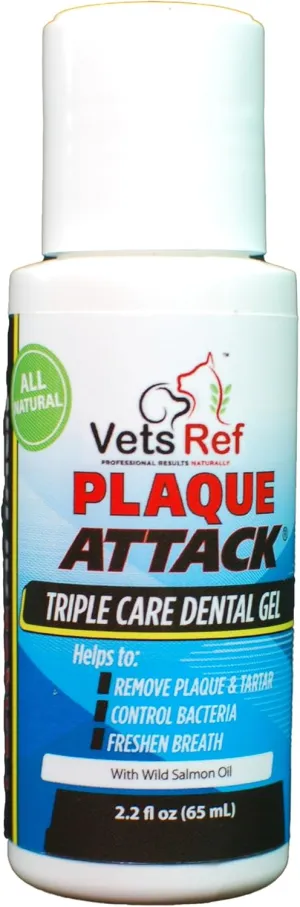 Gel with Wild Salmon Oil. As Seen On TV Pet Dental, Don't Mess with Harsh Chemicals in Your pet's Food or Water, Simply Swipe on Teeth and Your pet's Teeth and Gums Will Improve.