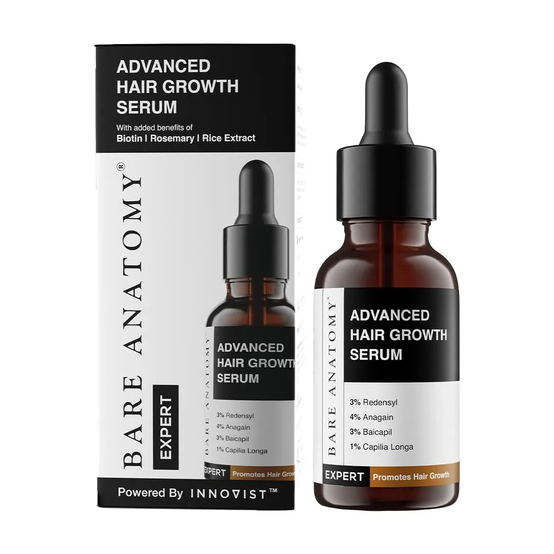 genric air Growth Serum, Scalp Massager, Rosemary Oil