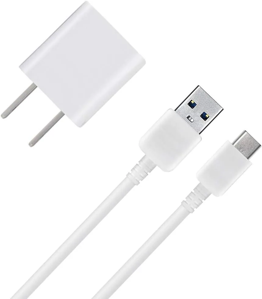 Genuine Charging 1A Wall Kit Upgrade Compatible with Bose QuietComfort 45 as a Replacement Plus Detachable Hi-Power USB-C 2.0 Data Sync Cable! (White 110-240v)