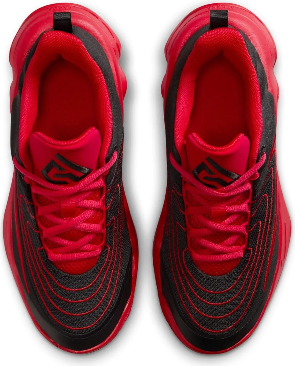 Giannis Immortality 4 Big Kids' Basketball Shoes (FZ6734-005, Black/University Red/Team Red)
