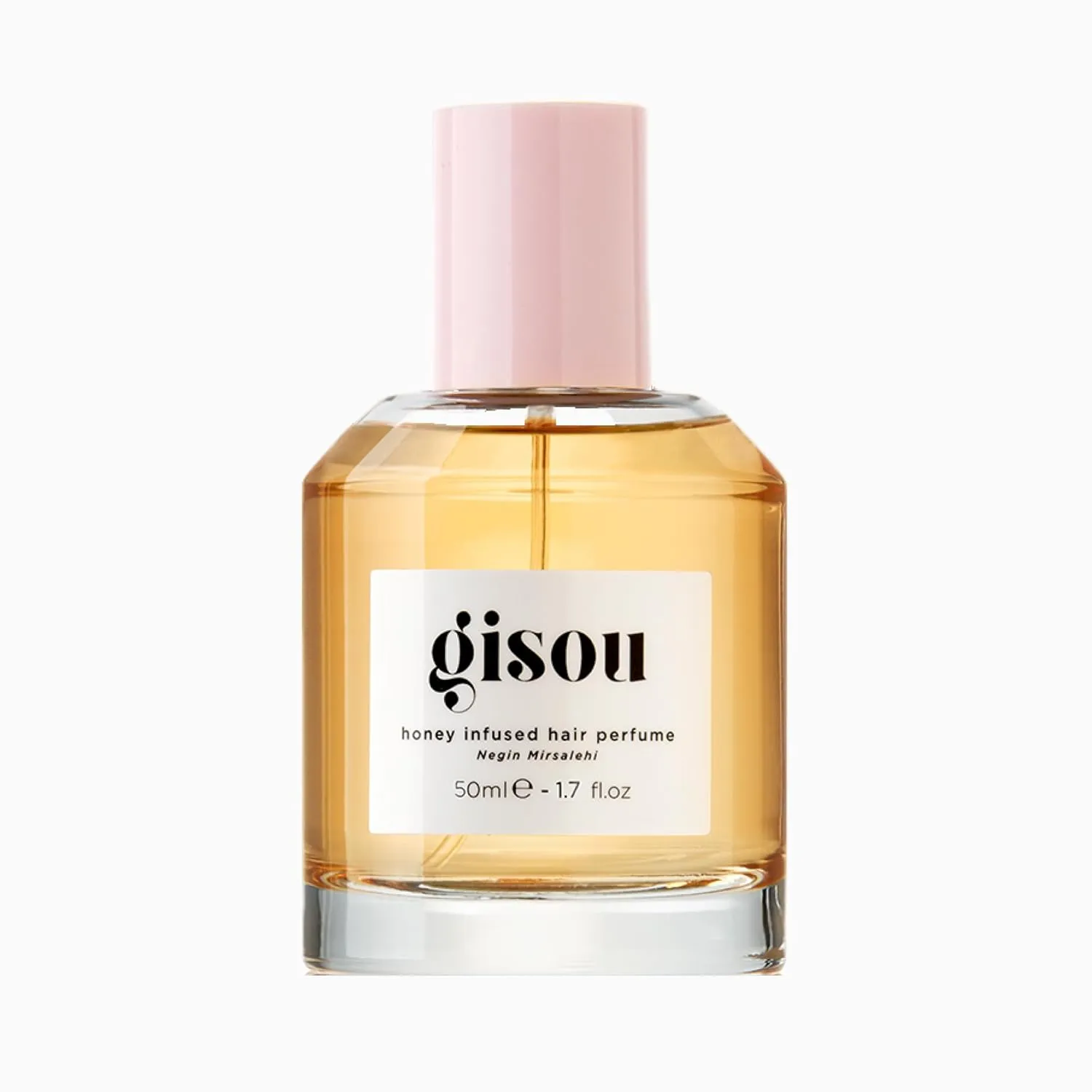Gisou Honey Infused Hair Perfume, A Delicate Hair Fragrance with Sweet Notes of Honey Blended into Spring Florals, Nourishing and Hydrating Hair Shine Spray (1.7 fl oz)