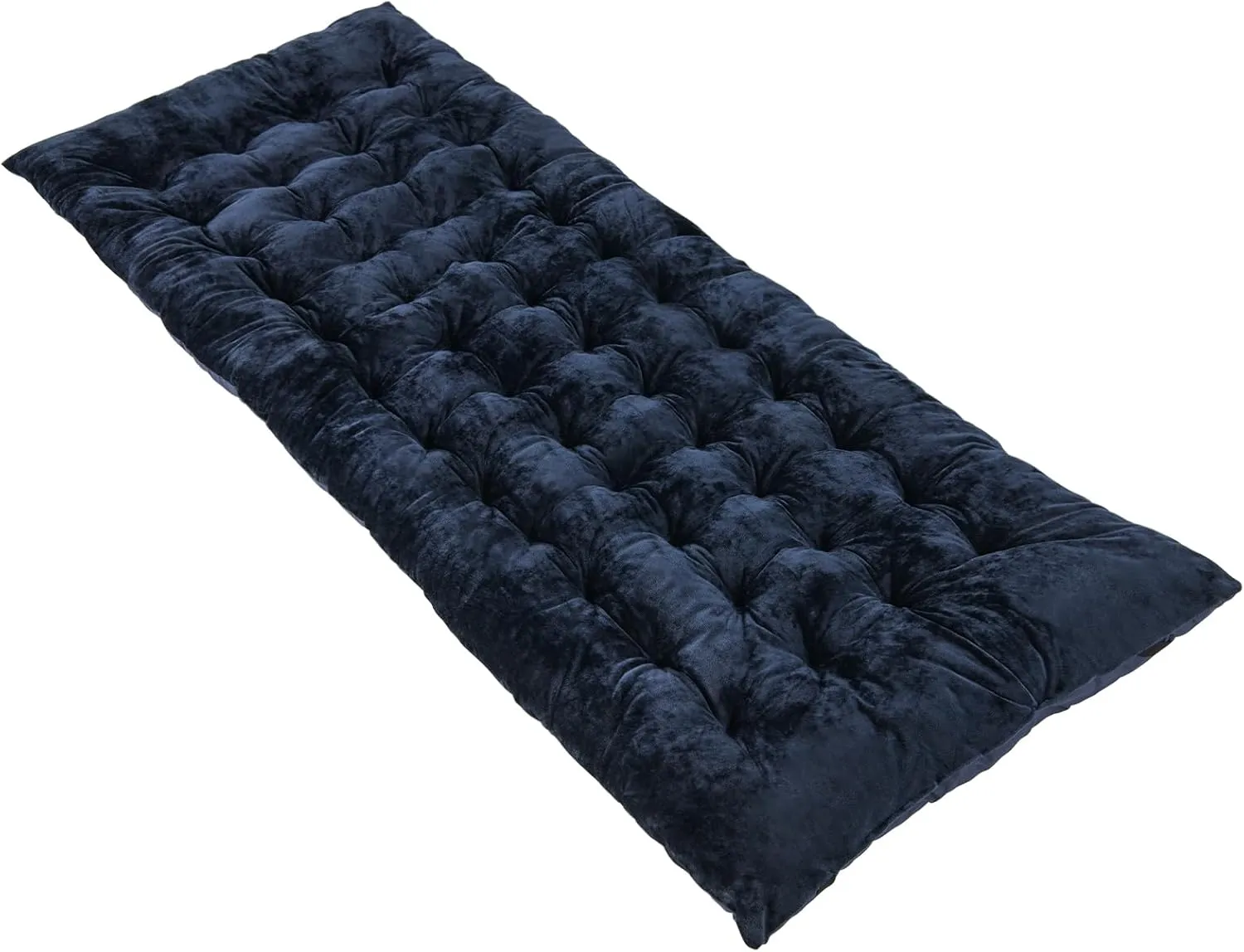 GOFLAME Camping Cot Mattress, Sleeping Cot Pad with Soft and Breathable Crystal Velvet, 75” x 27.5” Lightweight Comfortable Camping Cot Pad for Outdoor Hiking Vacation Traveling