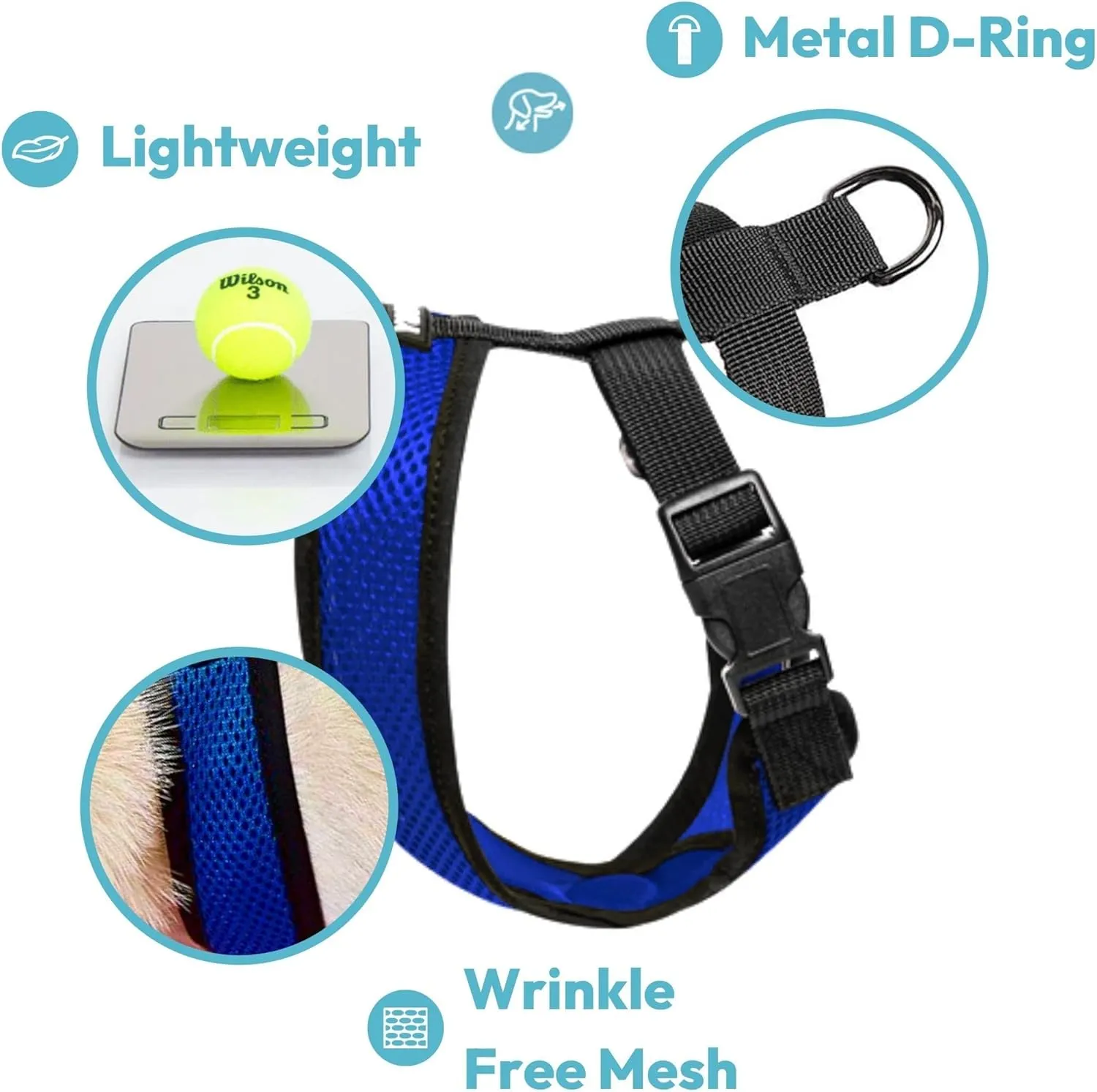Gooby Comfort X Head in Harness - Pink, Large - No Pull Small Dog Harness Patented Choke-Free X Frame - Perfect on The Go Dog Harness for Medium Dogs No Pull or Small Dogs for Indoor and Outdoor Use