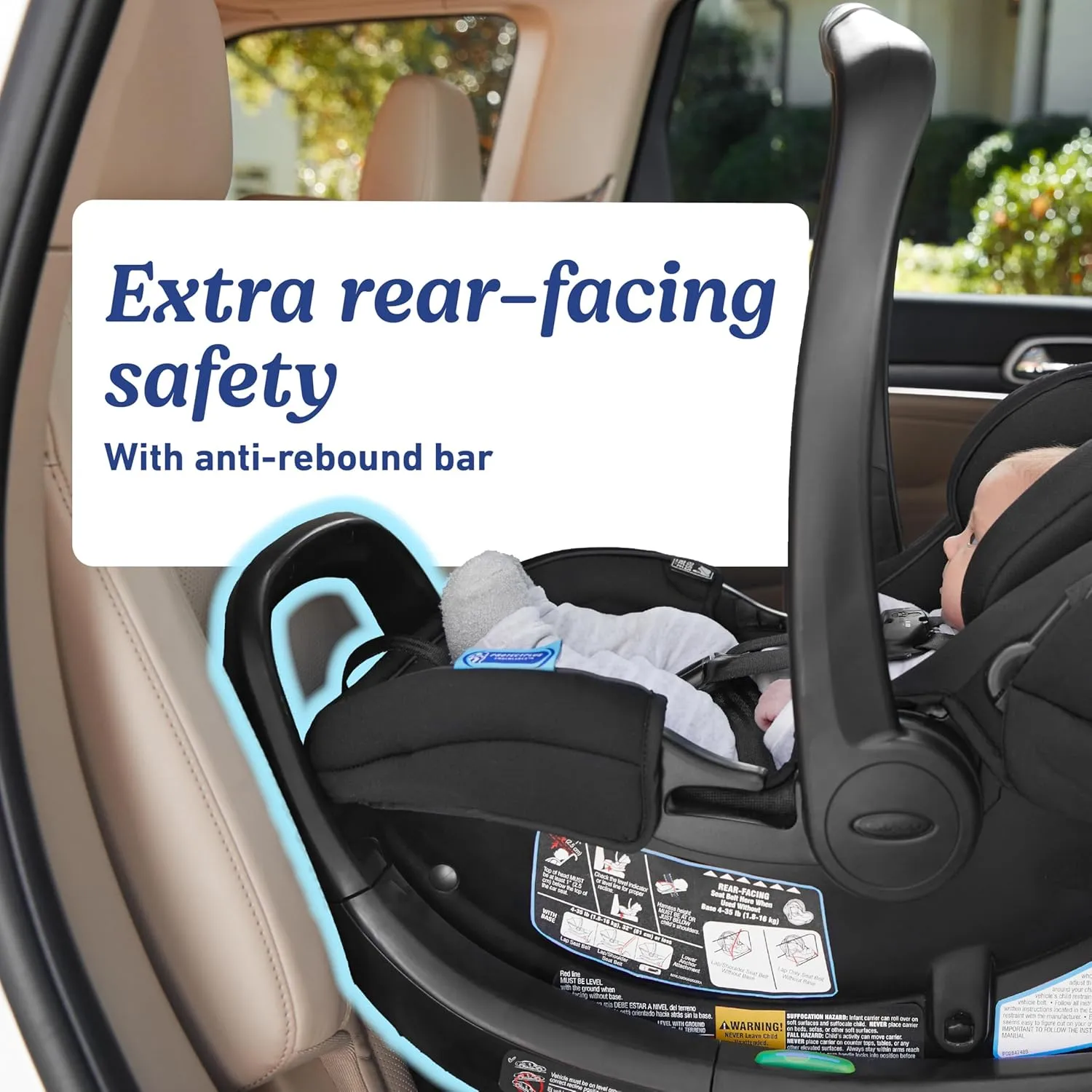 Graco SnugRide SnugFit 35 DLX Infant Car Seat, Maison
