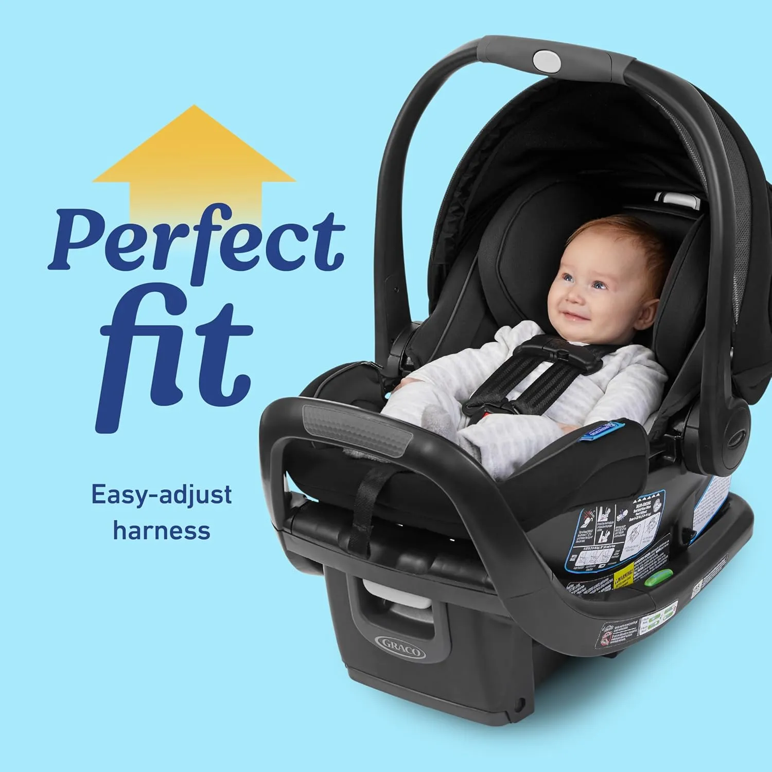 Graco SnugRide SnugFit 35 DLX Infant Car Seat, Maison
