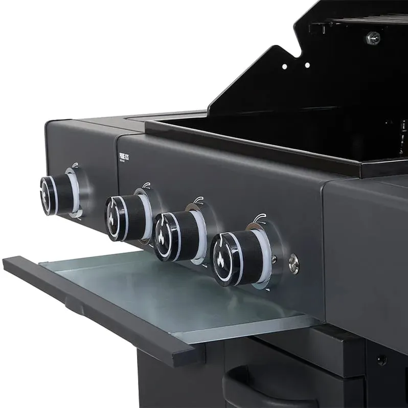 GRLLR Outdoor Kitchen 5 Burner BBQ, Stove unit,Fridge, and Kamado