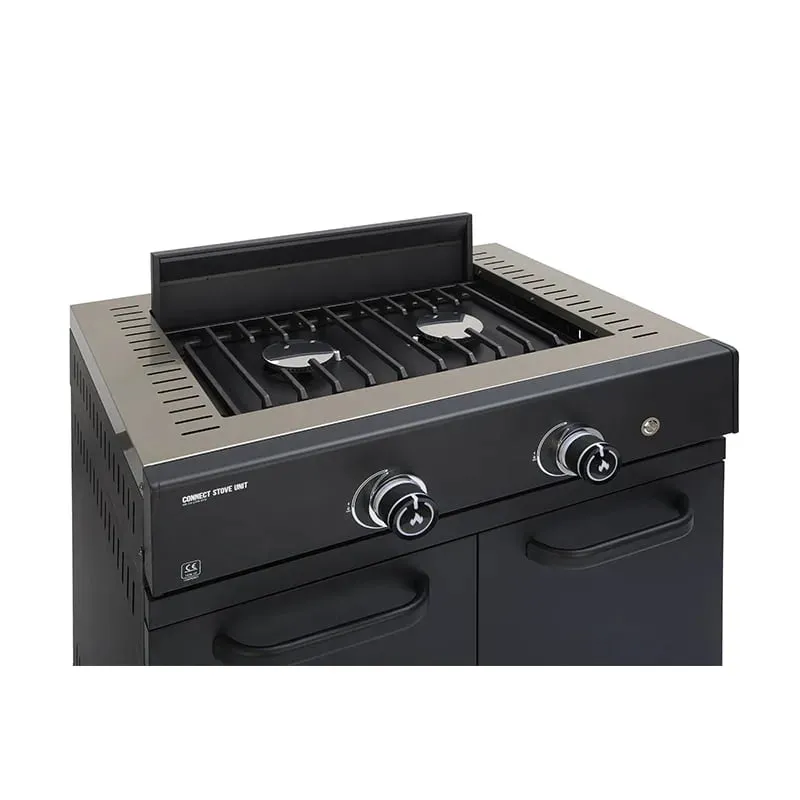 GRLLR Outdoor Kitchen Stove and Open shelve