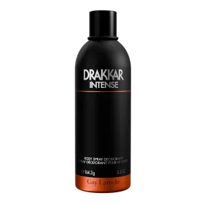 Guy Laroche Drakkar Intense, Seductive & irresistible Body Spray, Ambery fougere fragrance, Long Lasting Mens Cologne, Body Spray for Men 6.8 Fl.Oz.