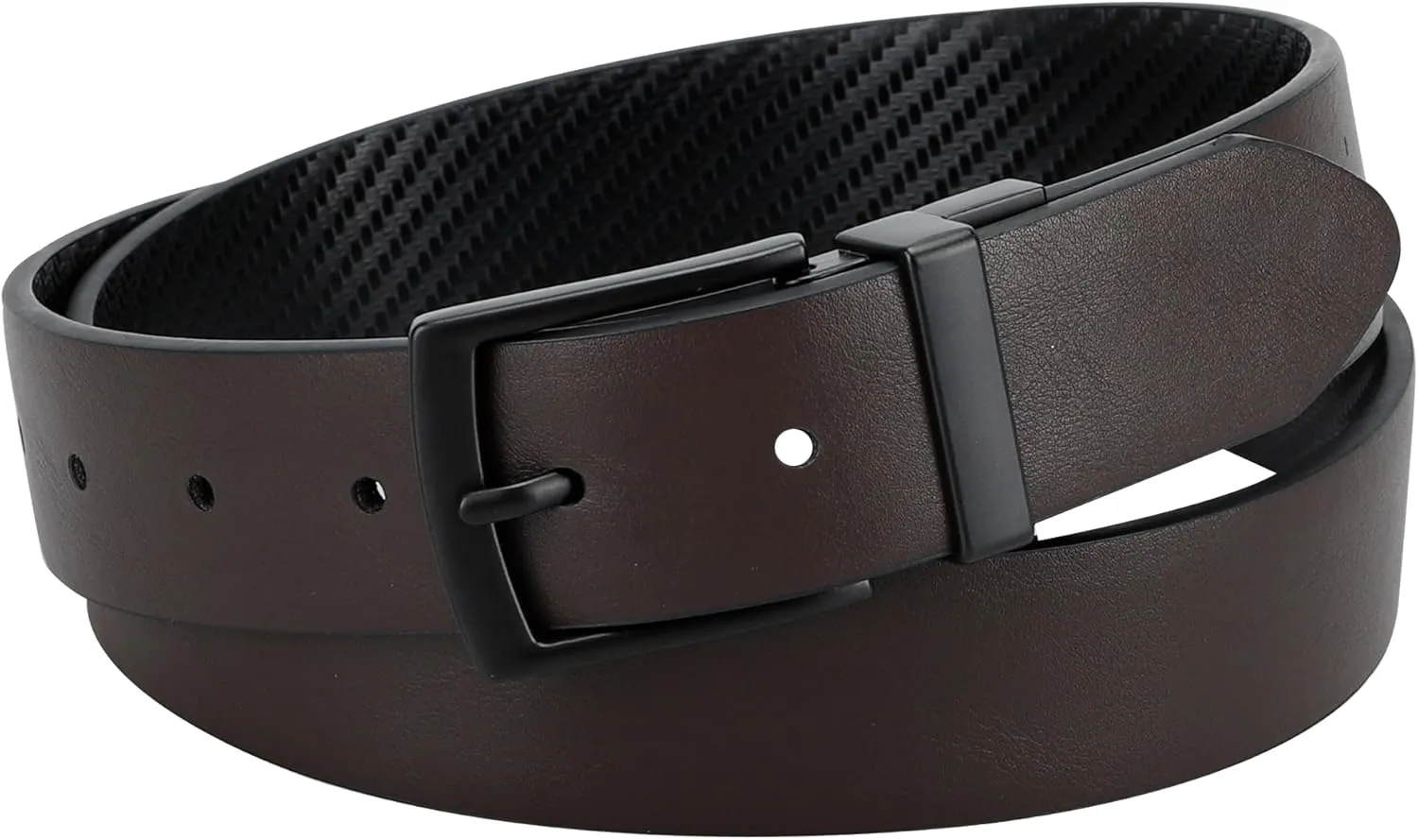 Haggar Men's Two-in-one Reversible Stretch Golf Belt