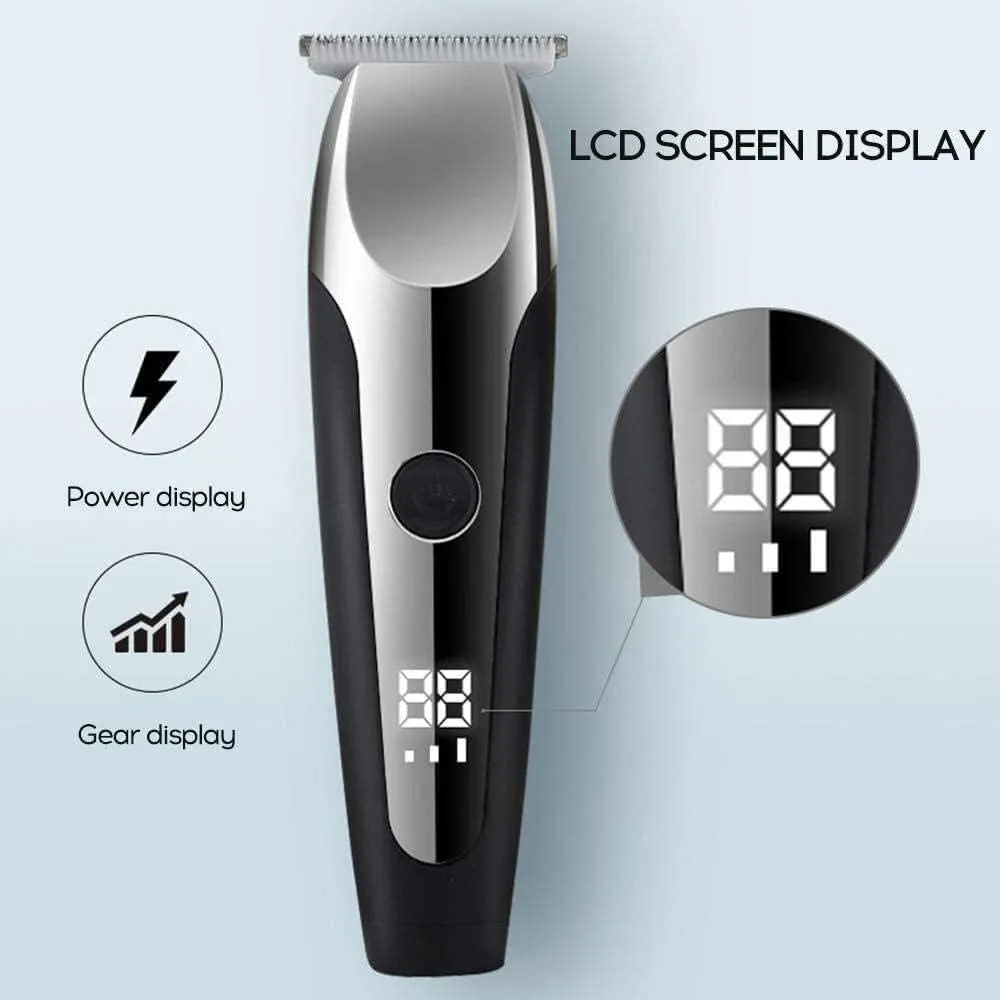 Hair Clippers for Men, Hair Clipper Beard Trimmer Kit for Men Cordless Hair Mustache Trimmer Hair Cutting Groomer Kit Precision Trimmer Waterproof USB