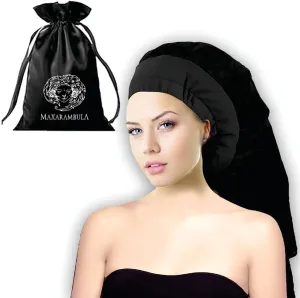 Hair Dryer Bonnet Hooded Attachment, Upgrated w/A Headband Reduces Heat Around Ears, Spirals Hair. Speeds Up Drying Time & Deep Conditioning, Fits All Hair Length, Types, Head Sizes, All Style