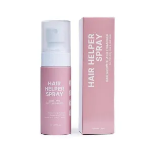 Hair Growth Spray with Biotin & Caffeine - Castor Oil for Thicker, Fuller Hair - Natural Thinning Hair Treatment for Women & Men - Strengthens & Repairs Damaged Hair - Promotes Healthy Hair Growth