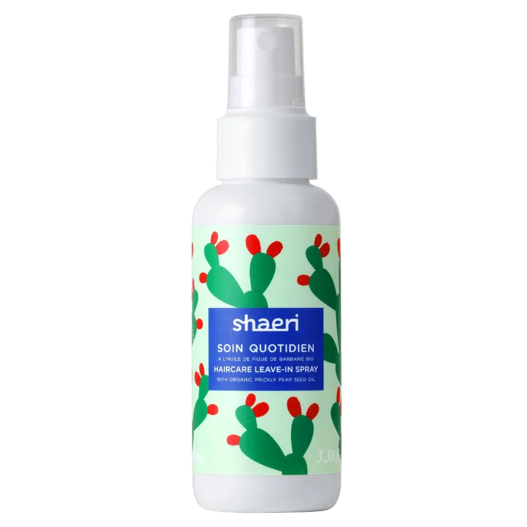 Hair Spray - Natural Detangling and Heat Protection Spray - Volumizing Hair Products - Nourishes with Jojoba and Almond Oil - 3.38 oz