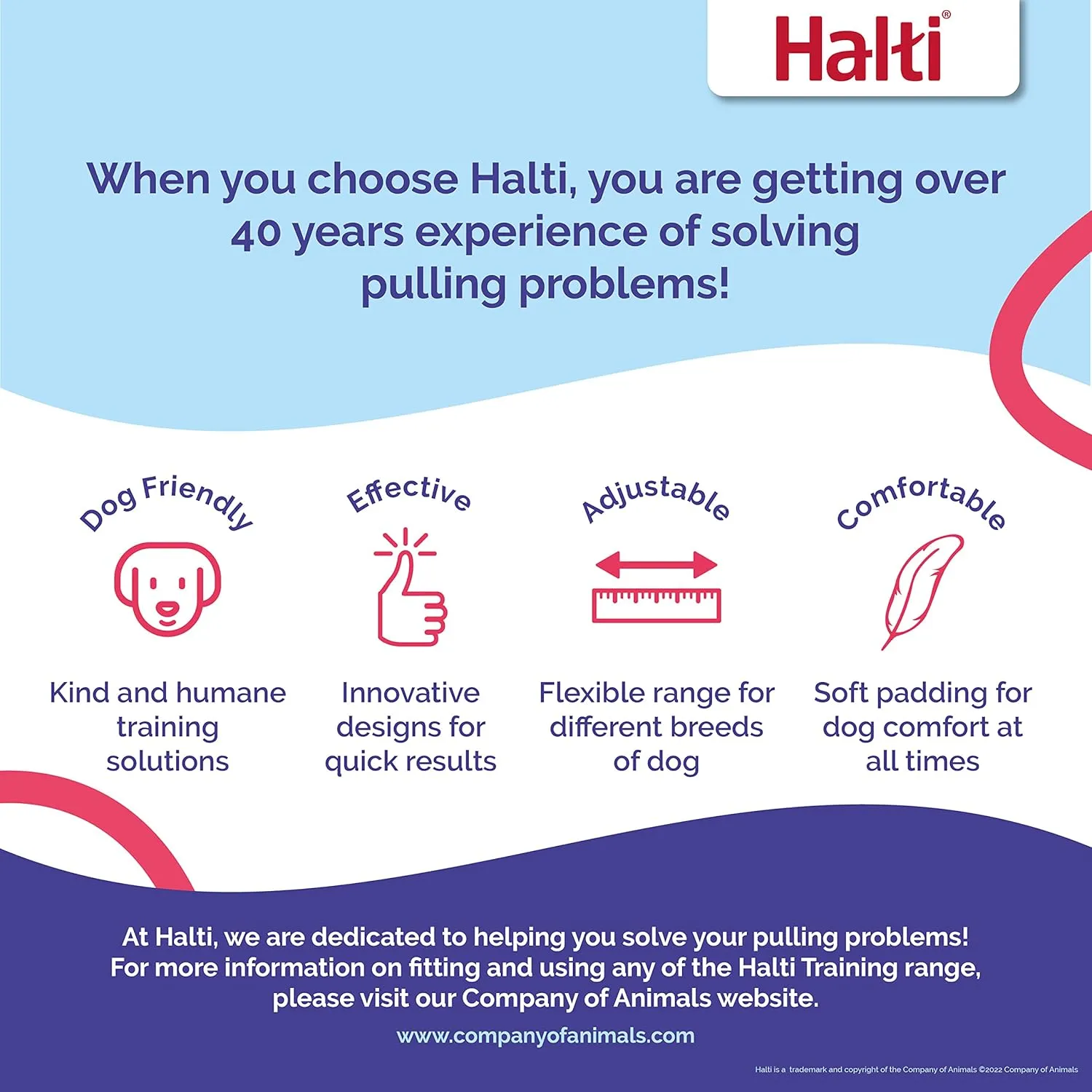 HALTI No Pull Harness - To Stop Your Dog Pulling on the Leash. Adjustable, Lightweight, Reflective Dog Training Harness for Small Dogs (Size S), Neck measurements: (26 - 36 cm/10 - 14 in)