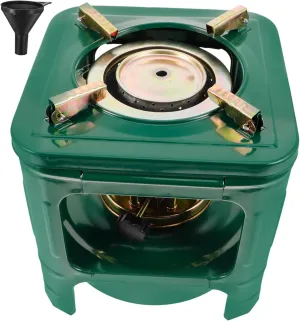 HANABASS 1set Portable Kerosene Stove Small Burning Heater for Camping Outdoor Stove for Barbecue and Fire Making Camping Equipment