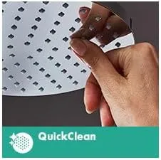 hansgrohe Vernis Blend 8-inch Rain Showerhead 1-Spray Full in Chrome, 2.5 GPM, 26271001