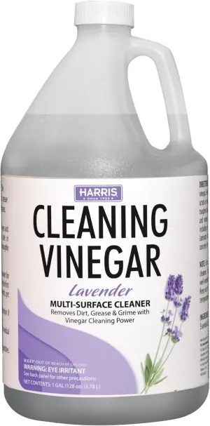 Harris CLN VINEGAR LAVNDR 128OZ