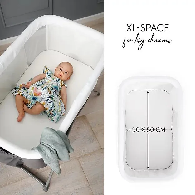 Hauck Dreamer Bedside Cot & Rocking Cradle