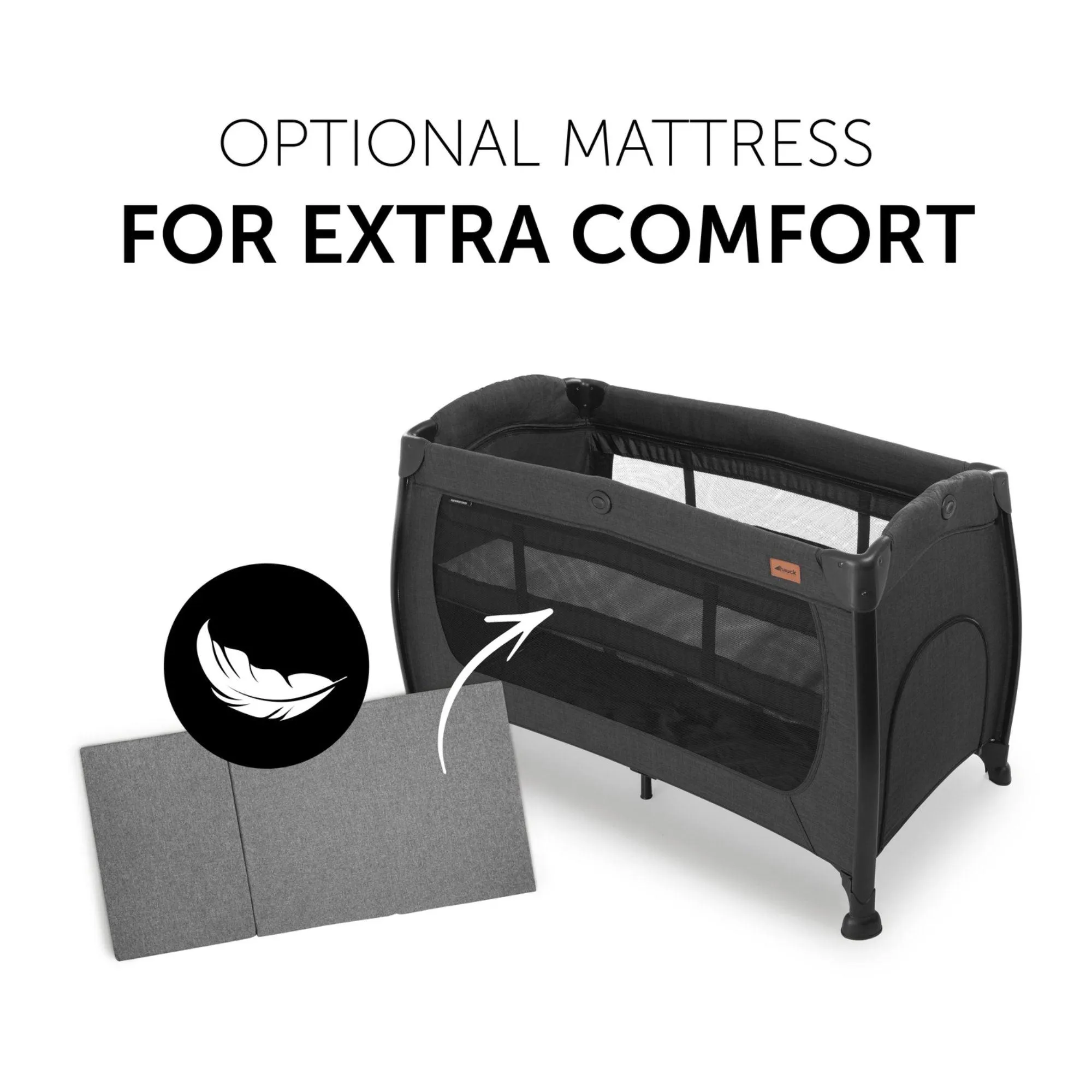 Hauck Play N Relax Center - Melange Black