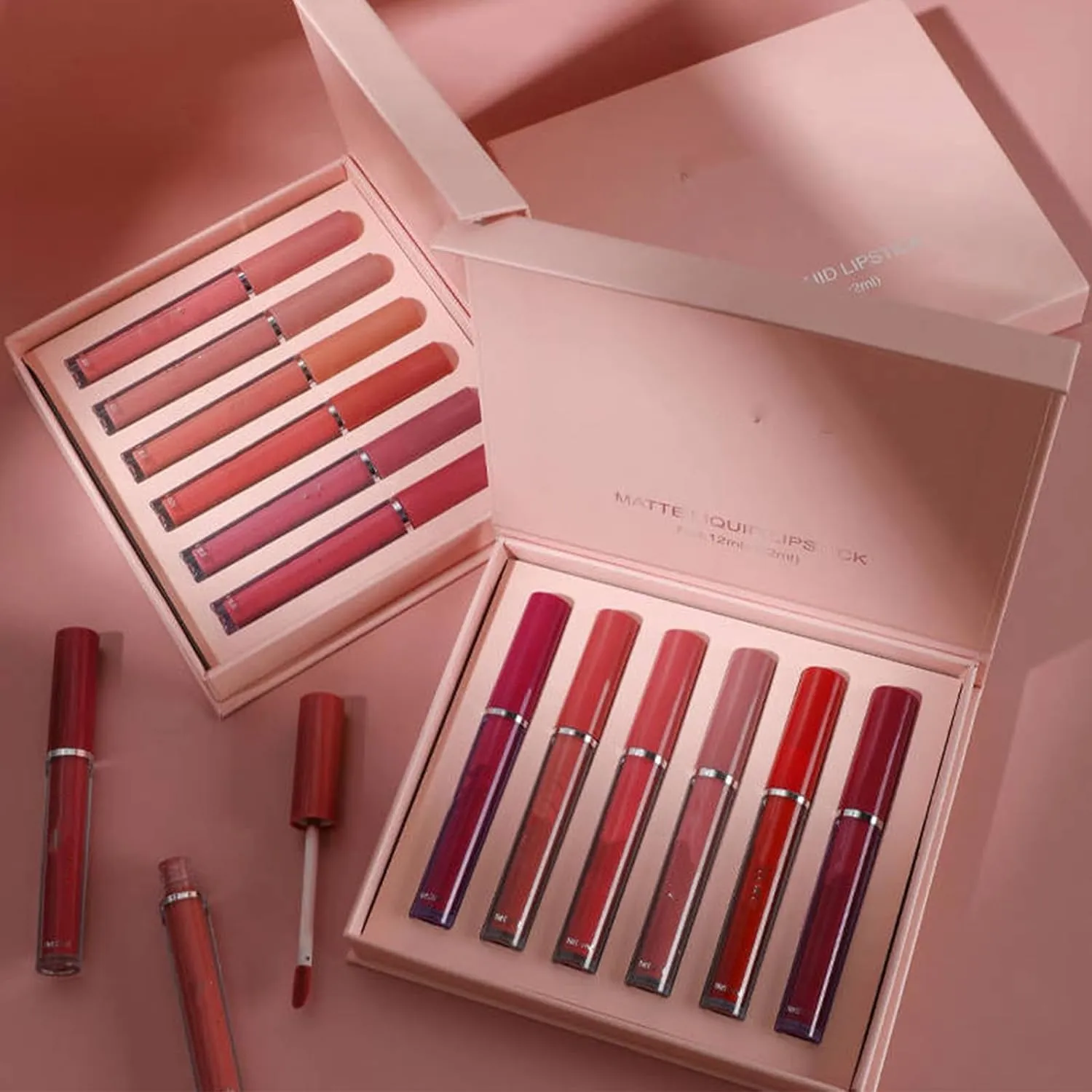 Havenlyn Everlasting Liquid Lipstick Set Of 6 - Matte, Moisturizing Lip Gloss Kit (2Set)