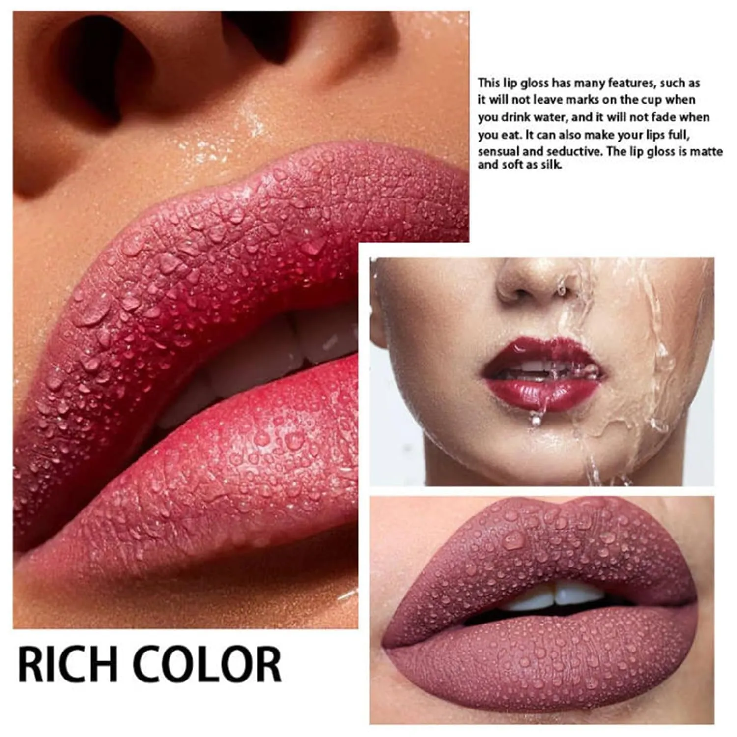 Havenlyn Everlasting Liquid Lipstick Set Of 6 - Matte, Moisturizing Lip Gloss Kit (2Set)