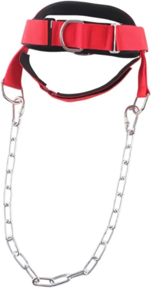 Head Harness for Weight Lifting Wide Padded Strap for Ergonomic Design Multipurpose Comfortable Wearing Adjustable