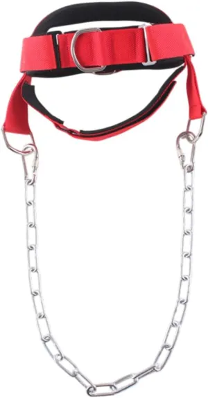 Head Harness for Weight Lifting Wide Padded Strap for Footballers Ergonomic Design Lightweight Versatile Adjustable
