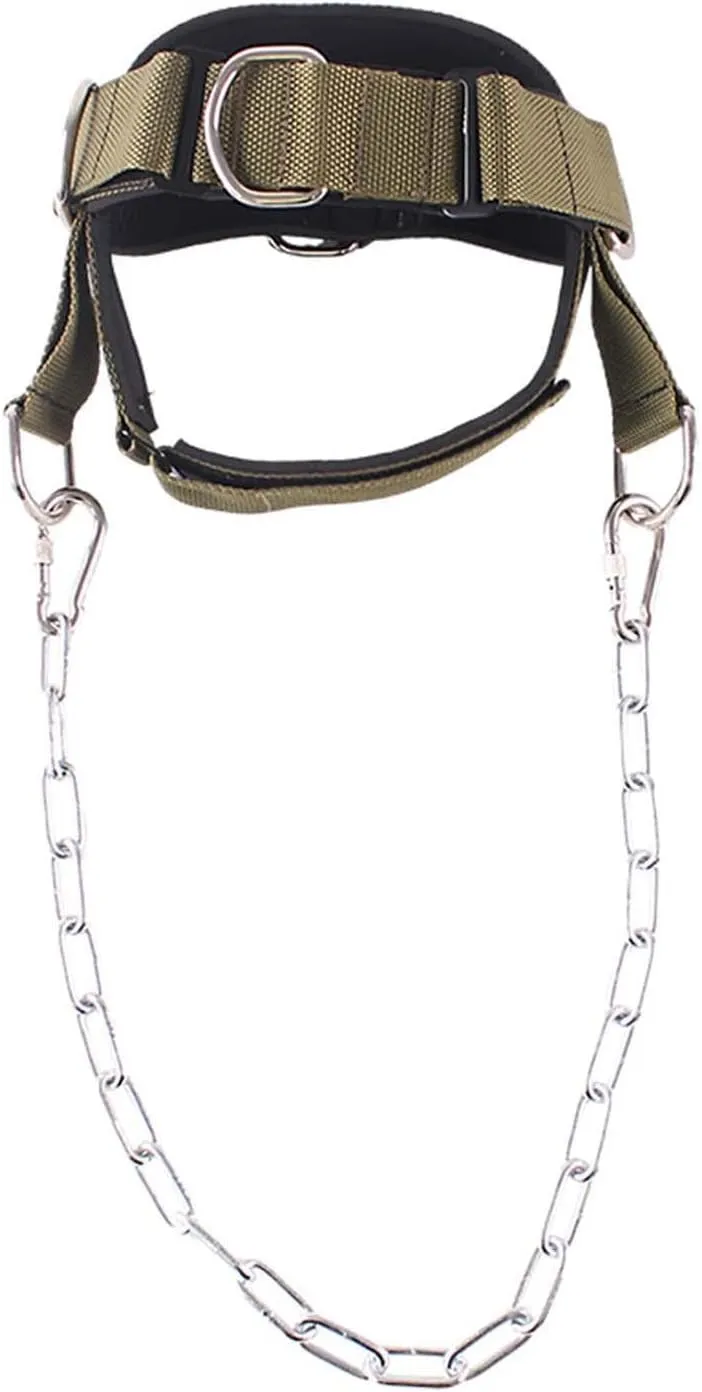 Head Neck Harness Accessories Exercise Gym Home Exerciser Straps Adjustable Length Equipment Bodybuilding Weight Lifting Belt