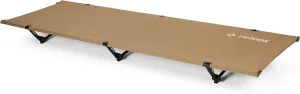 Helinox Cot One Lightweight, Compact, Collapsible, Portable Camping Cot, Long, Coyote Tan