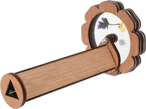 Hemoton Kaleidoscope Kit for Boy Girl Portable Wooden Kaleidoscope Toy Fun Educational Creativity and Imagination for Home Outdoor Activities