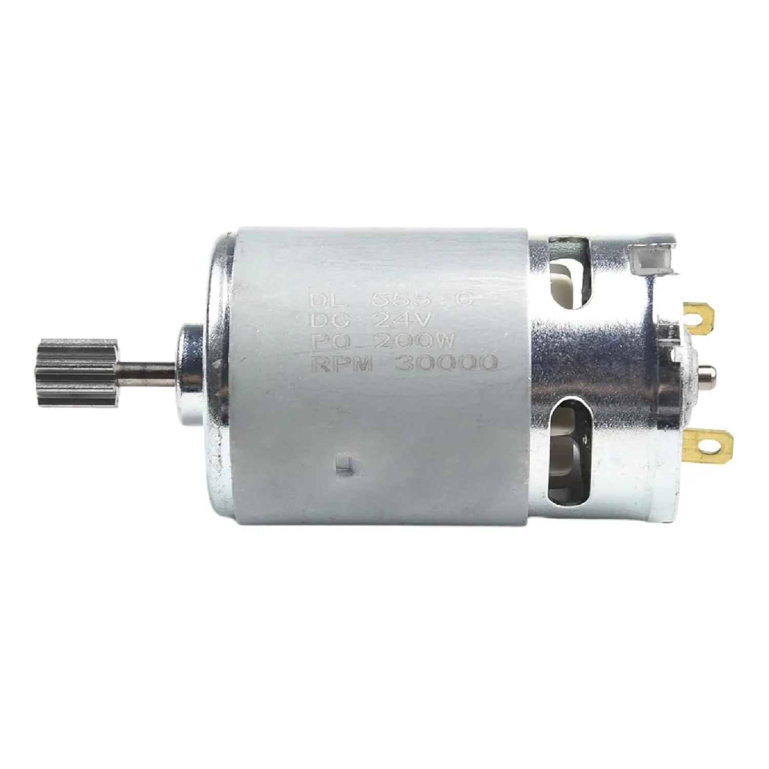 High Power 24V 555 Children's Electric Car Motor DL 555-C High Speed Gear Motor for Kids Ride On Toys with Gear and Wire (555_24V_18000_9T)