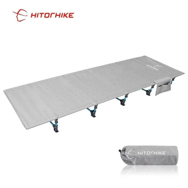 Hitorhike Camping Cot Compact Folding Cot Bed for Outdoor Backpacking Camping Cot Bed Ultralight