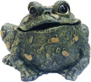 HomeStylesToad Hollow Large Toad Natural Green