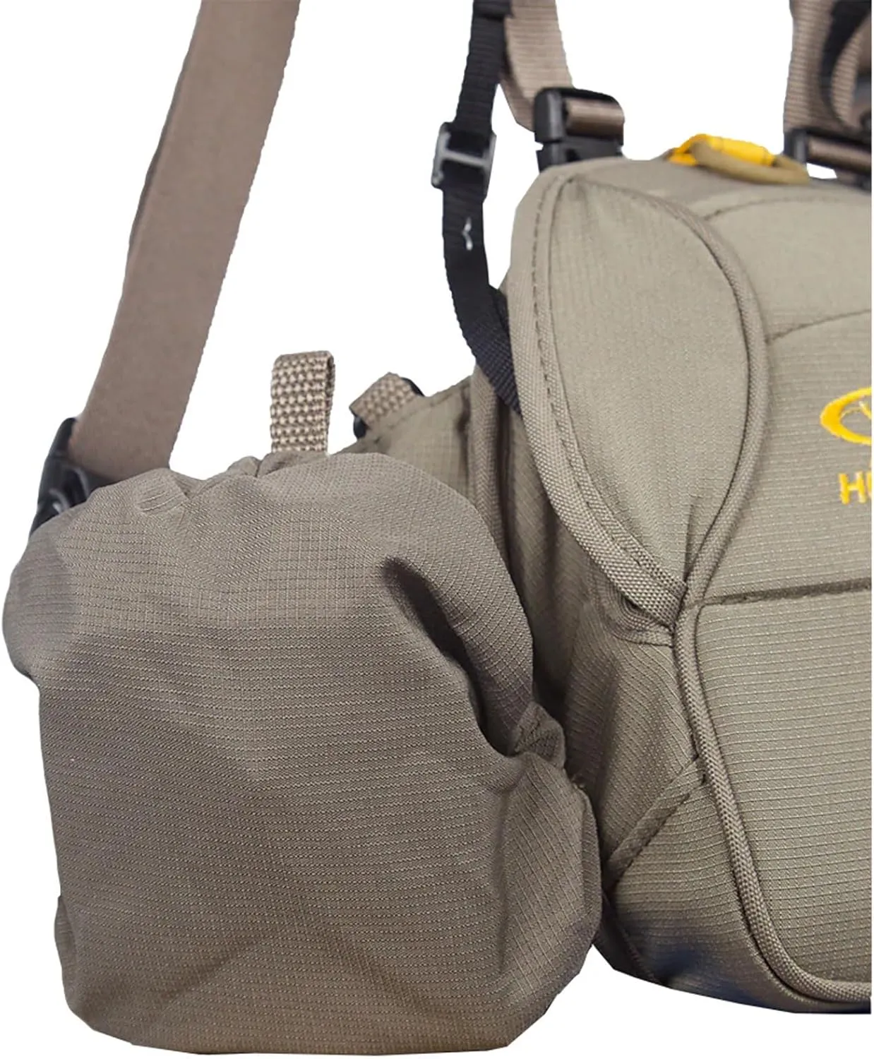 HORN HUNTER OP-X Combo Bino Harness System A073 - Durable Lightweight Hunting Padded Binocular Bag with Rangefinder Case