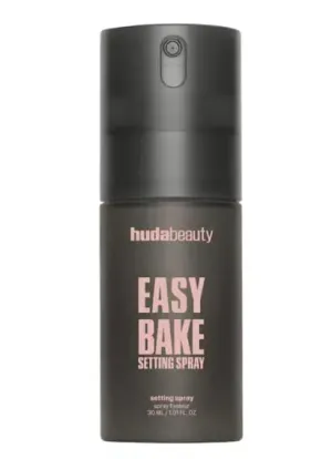 H.U.D.A - Easy Bake Blurring Setting Spray with 16-Hour Wear - Size: (MINI) (1.01 oz / 30 ml) -