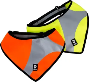 Hurtta Dazzle Safety Scarf, Orange, Medium/Large