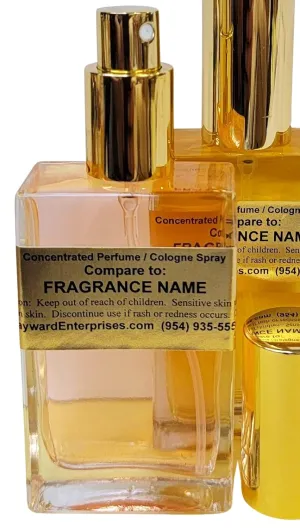 HYWD Enterprises Perfume Spray Comparable to ACQUA FIORENTINA for women, Fragrance Rendition, Fragrance Spray, Eau de Parfum, 2 oz. (60ml) Glass
