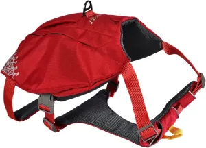 iEnergy™ MIC Dog Harness with Two Side Pockets & Ideal for Short Trips, Breathable, Reflective & Padded Chest Harness Anti-Pull Harness No Pull (Red, Large)