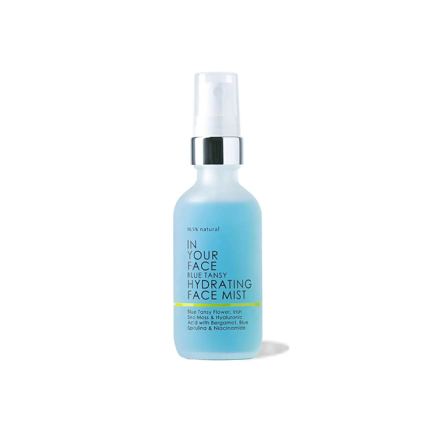 In Your Face BLUE TANSY HYDRATING FACE MIST | Immediately restores a healthy, youthful glow