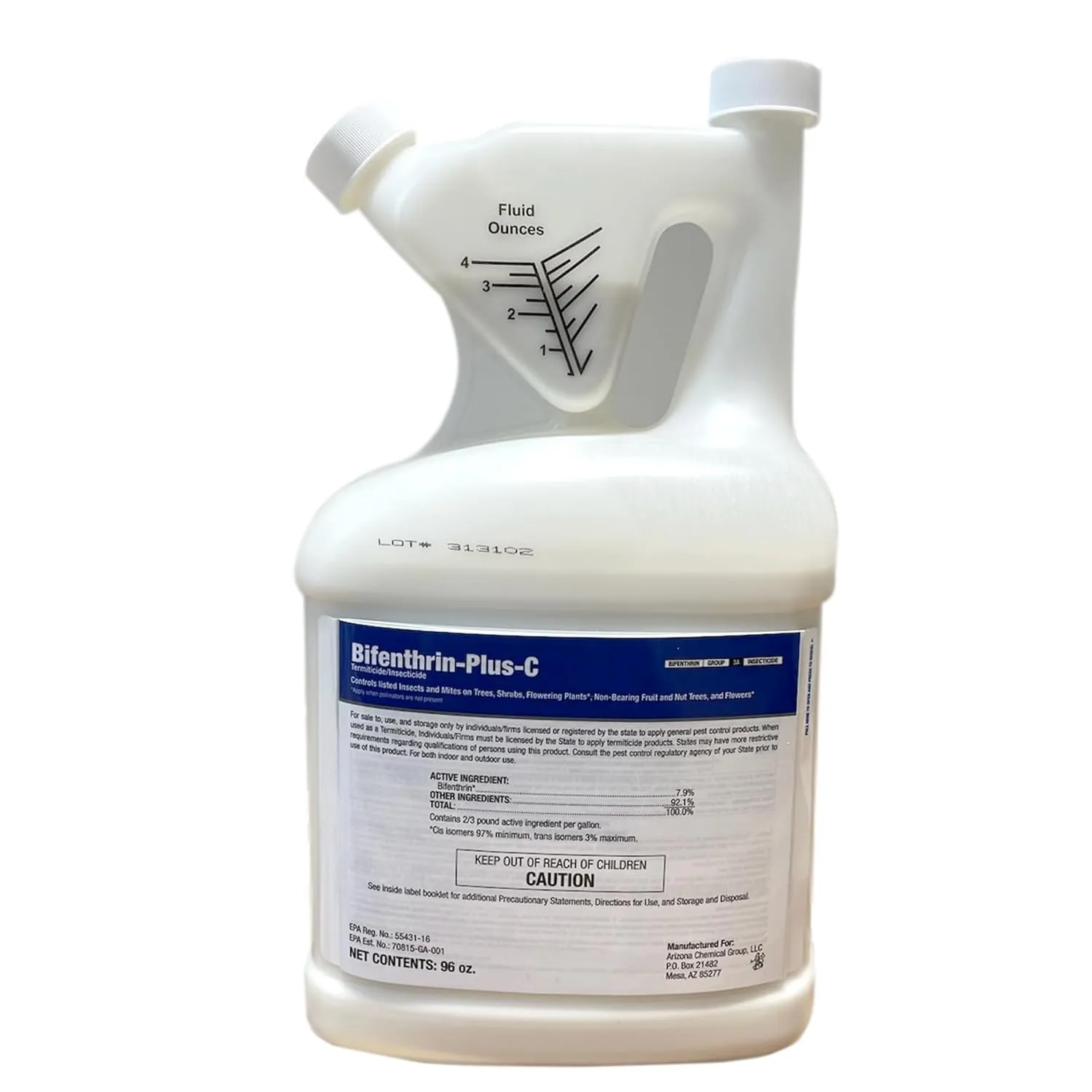 Insecticide (96 oz) - Roach Killer Indoor Infestation, Termite Treatment, Ant Control & Wasp Spray - Home Defense Pest Control, Residential, Commercial, and Industrial Use