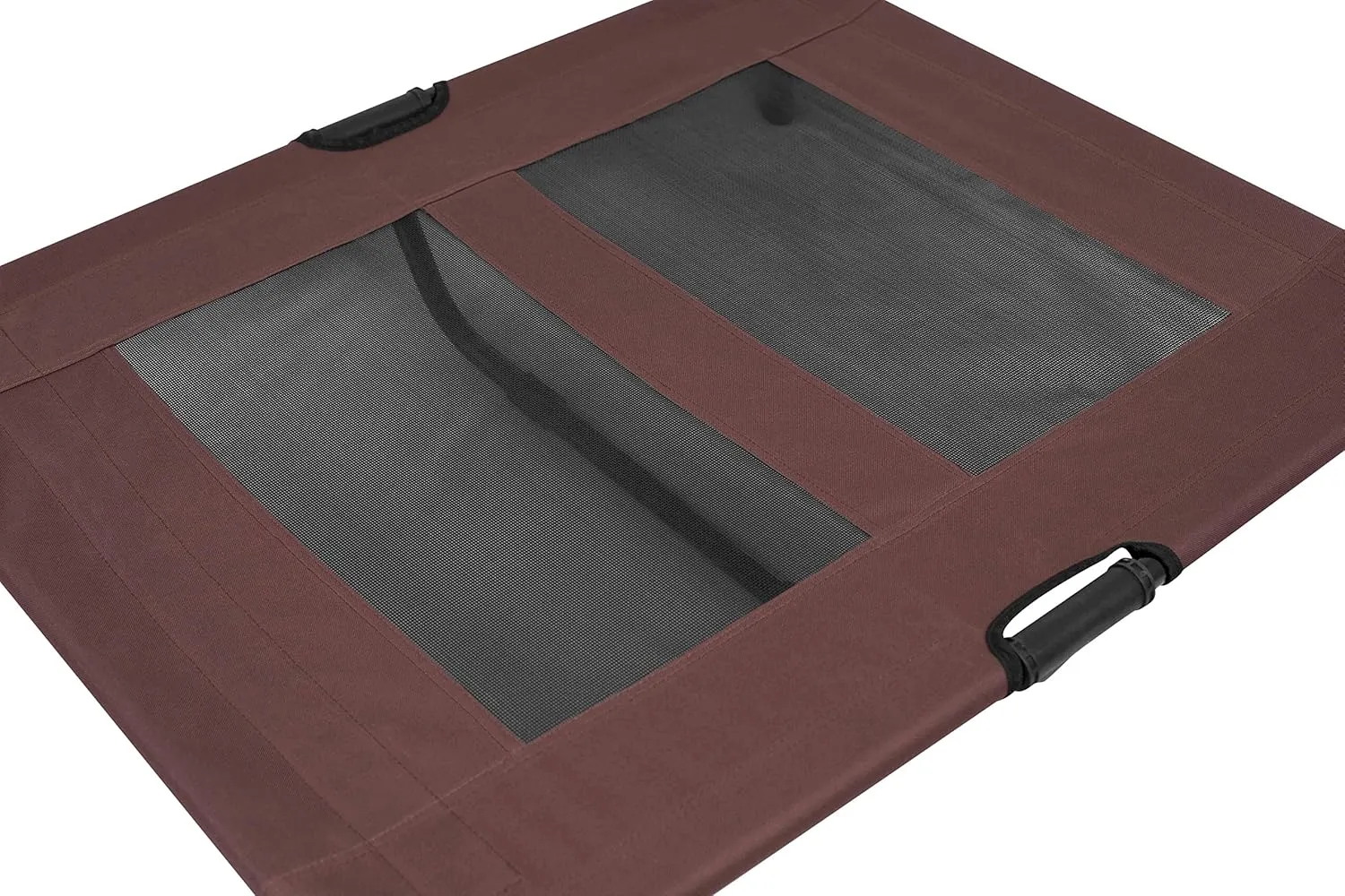 Internet's Best BIRDROCK Home Dog Cot - 36 x 30 - Elevated Dog Bed - Cool Breathable Mesh - Indoor or Outdoor Use - Medium - Brown