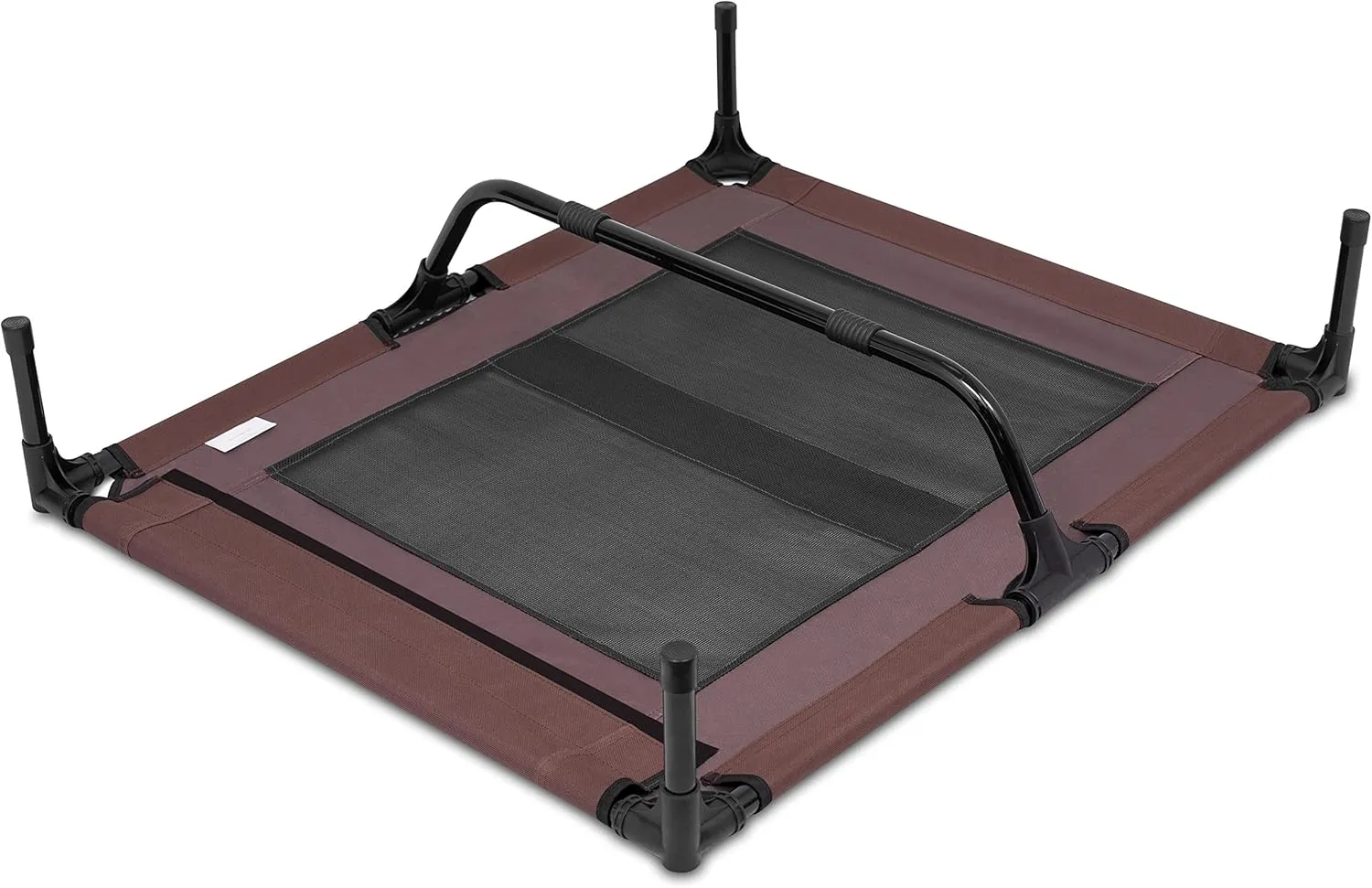 Internet's Best BIRDROCK Home Dog Cot - 36 x 30 - Elevated Dog Bed - Cool Breathable Mesh - Indoor or Outdoor Use - Medium - Brown