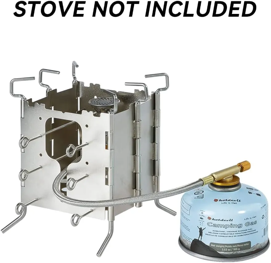 Isobutane Fuel Canister 100 Gram Camping Stove Fuel Butane Propane Blend Camping Fuel Gas Canister Backpacking Fuel Light-weight Compact Camping Fuel Mini Propane Tanks Camp Stove Fuel 3.53oz