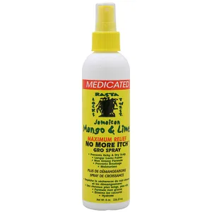 Jamaican Mango & Lime Mentholated Maximum Relife  No More Itch Gro Spray 8oz