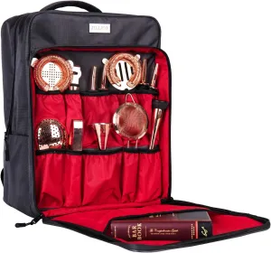 Jillmo Bartender Bag, 16inch Bar Bag for Bartender Kit (Bag ONLY)
