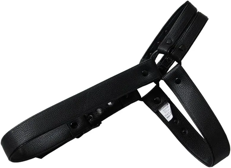 JOCKMAIL Jock straps for Men with Mens Leather Harness Set Men Jock strap with Removable Pouch Adjustable Jockstrap Harness