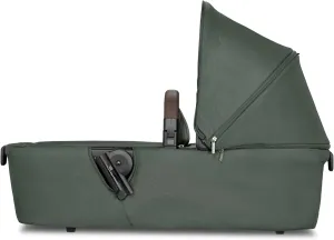 Joolz AER  Carrycot for Newborn (0-6 Months) - One-Hand Foldable Cot - Breathable Mattress - Lightweight Stroller Bassinet for Baby (Up to 20lbs)- Extended Sunhood - Water-Repellent (Forest Green)