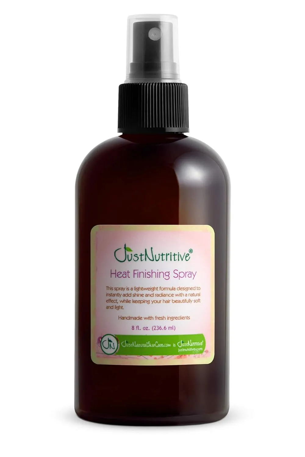Just Nutritive Heat Finishing Hair Spray | Best Product to Restore Hair After Heat Styling With Argan Oil | Achieve Silky Smooth hair | Natural Ingredients 8 fl oz